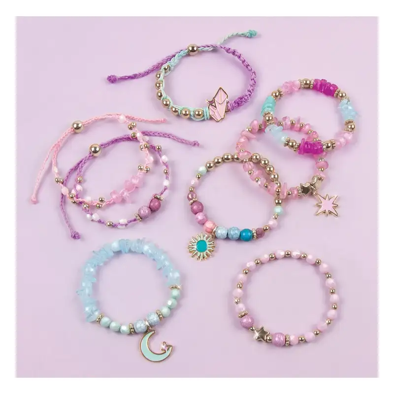 Make It Real Diy 1322 Pulseras Piedras Celestiales