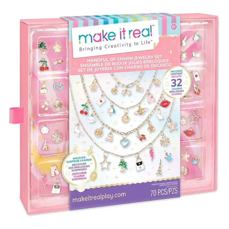 Make It Real Diy 1719 Kit Diy De Collar Con Muchos Dijes
