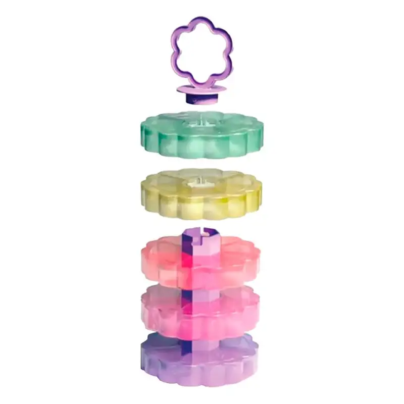 Make It Real Diy 1738 Torre Floral Para Almacenamiento De Cuentas