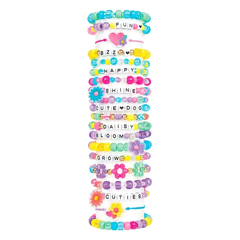 Make It Real Diy 1738 Torre Floral Para Almacenamiento De Cuentas