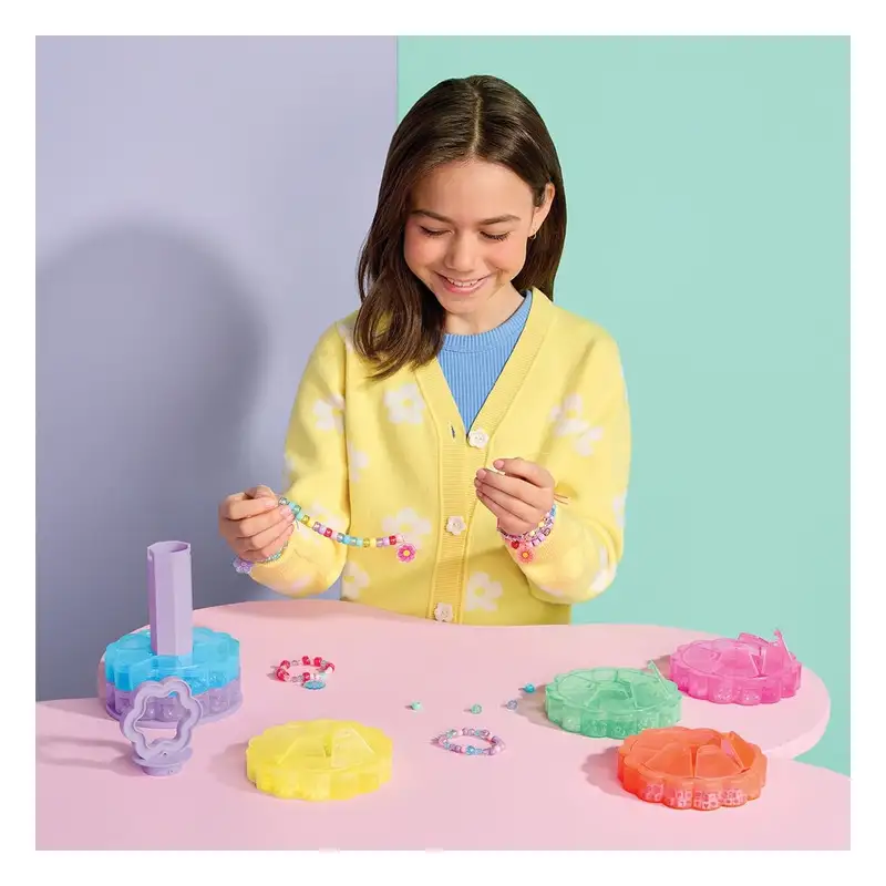 Make It Real Diy 1738 Torre Floral Para Almacenamiento De Cuentas