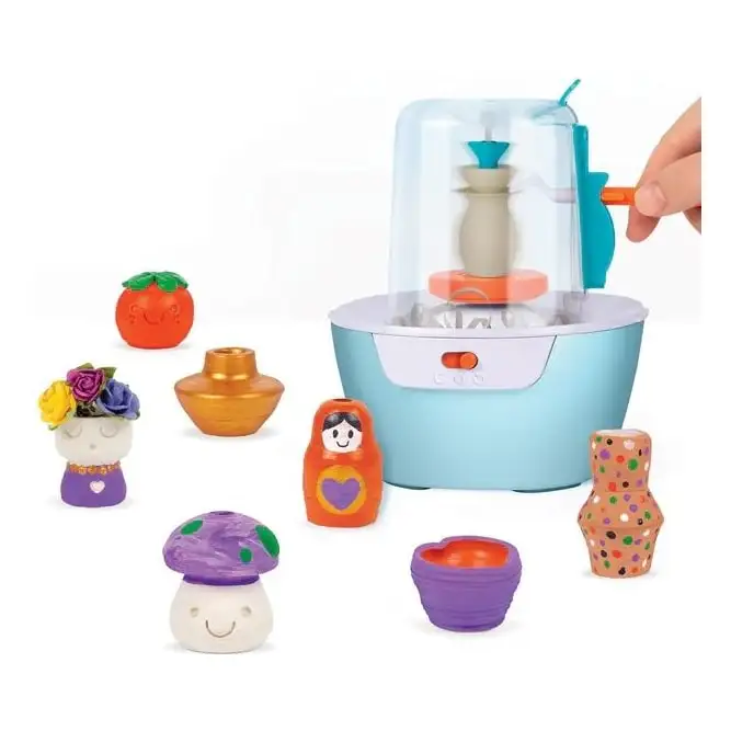 Make It Real Diy 1830 Set Deluxe De Mini Estudio De Ceramica
