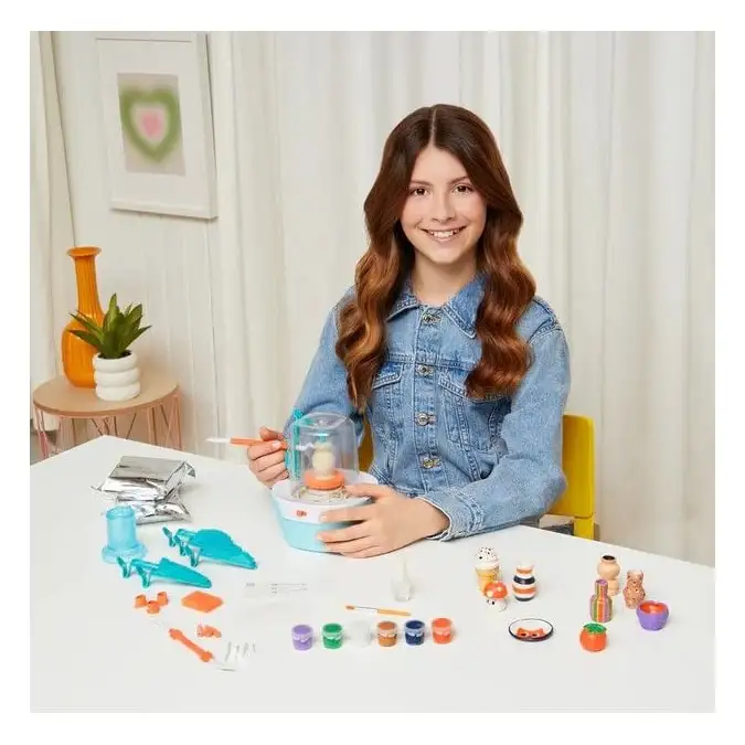 Make It Real Diy 1830 Set Deluxe De Mini Estudio De Ceramica