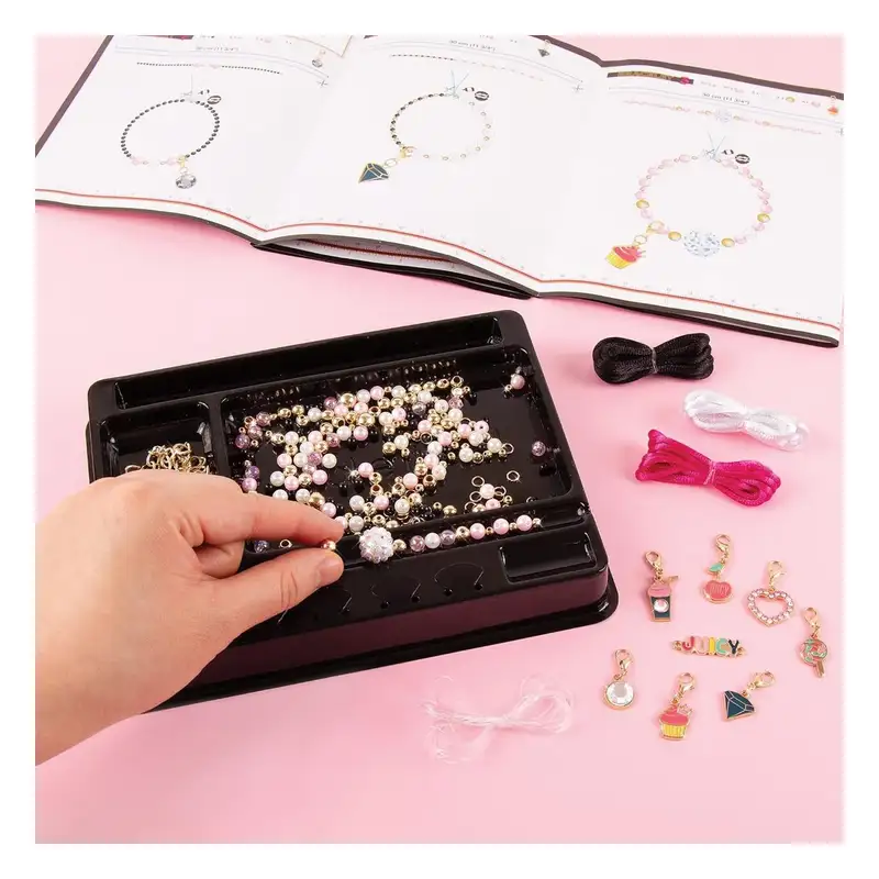 Make It Real Diy 4432 Mini Pulseras Juicy Couture Rosa Y Preciosa