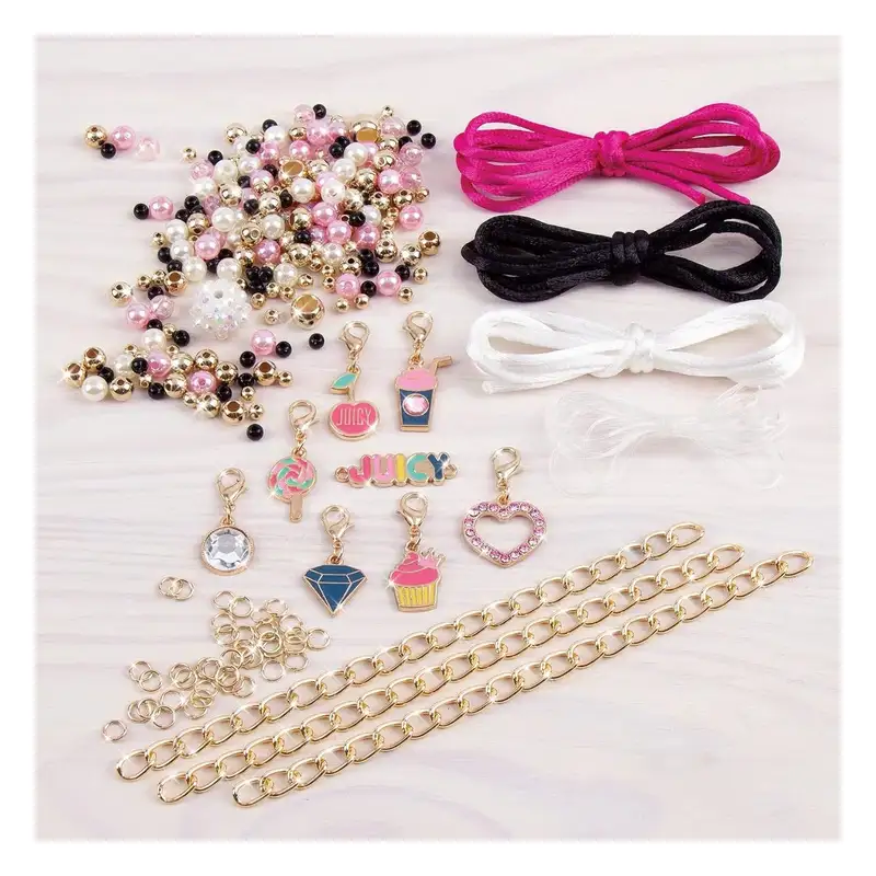Make It Real Diy 4432 Mini Pulseras Juicy Couture Rosa Y Preciosa