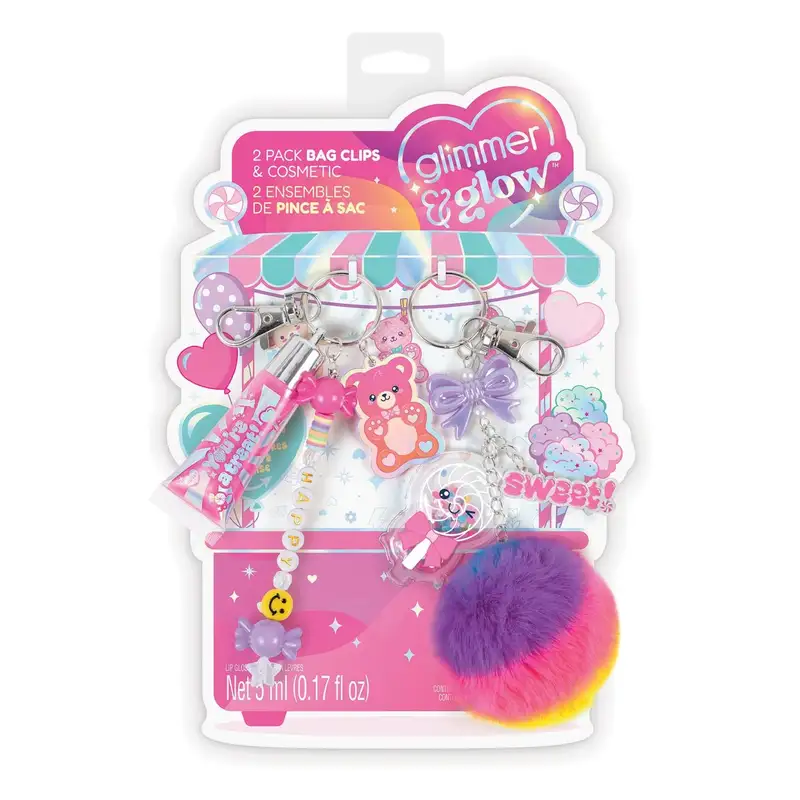 Make It Real Diy 70004 Paquete De 2 Clips Para Bolsas Y Cosmeticos