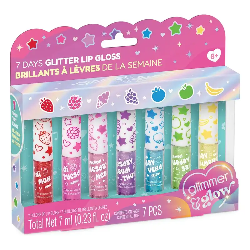 Make It Real 3C4G 70011 Brillo Labial Con Glitter 7 Dias