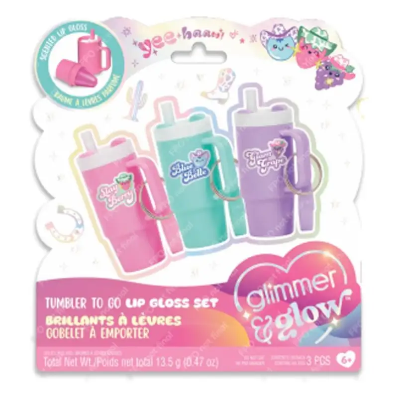Make It Real 3C4G 70012 Set De Brillo Labial Vaso Para Llevar