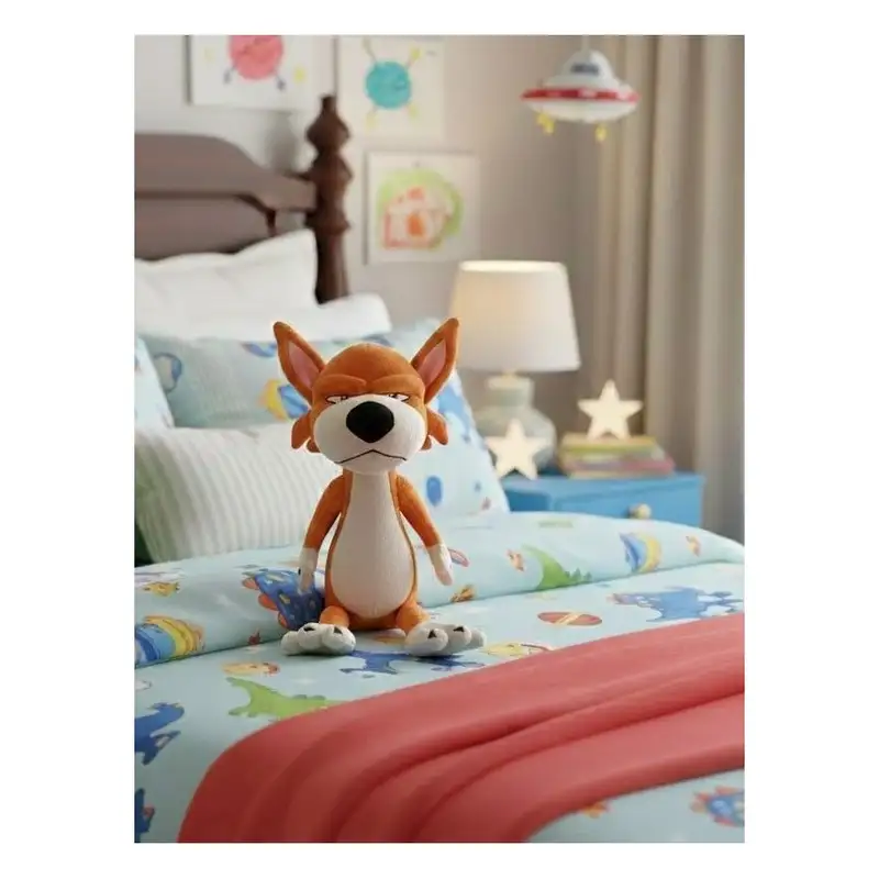 Bandai La Granja De Zenon 8037Dp Peluche Lobo Beto Musical (4)