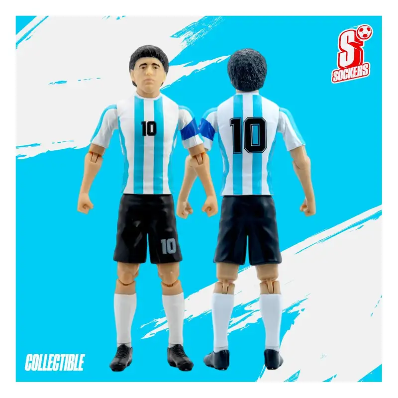 Banbo Toys Sockers 81423 Figura Maradona Seleccion Argentina 20 Cm