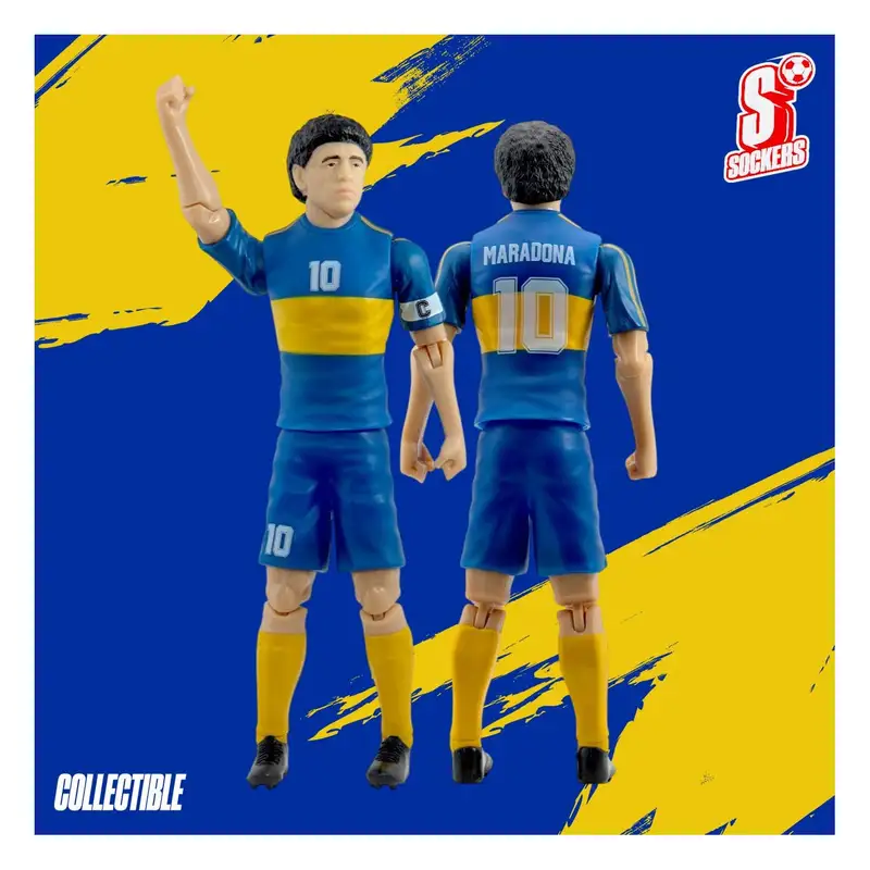 Banbo Toys Sockers 81430 Figura Maradona Boca Juniors 20 Cm