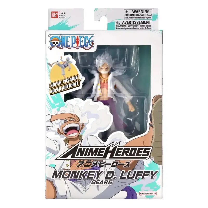 Bandai One Piece 37054 Anime Heroes Monkey D Luffy Gears (4)