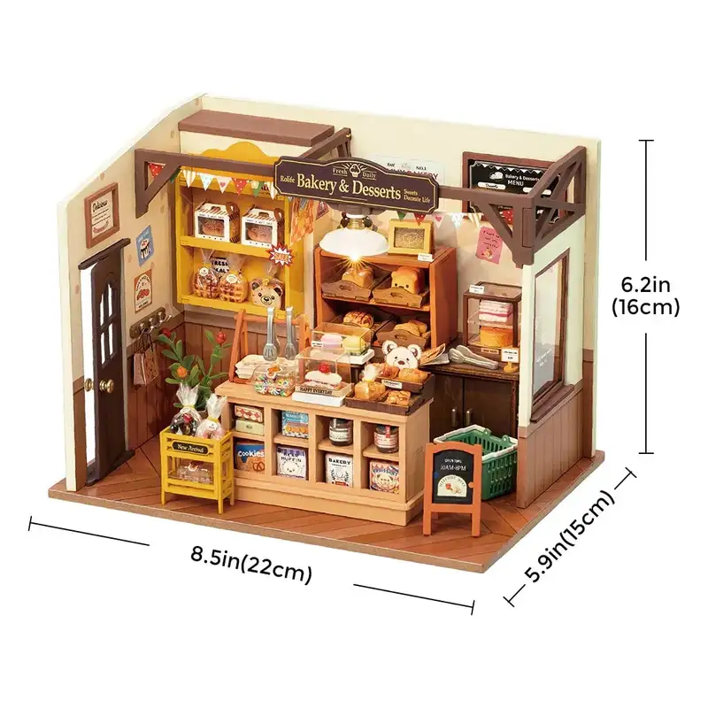 Rolife Diy Dg161 Casa De Reposteria Becka