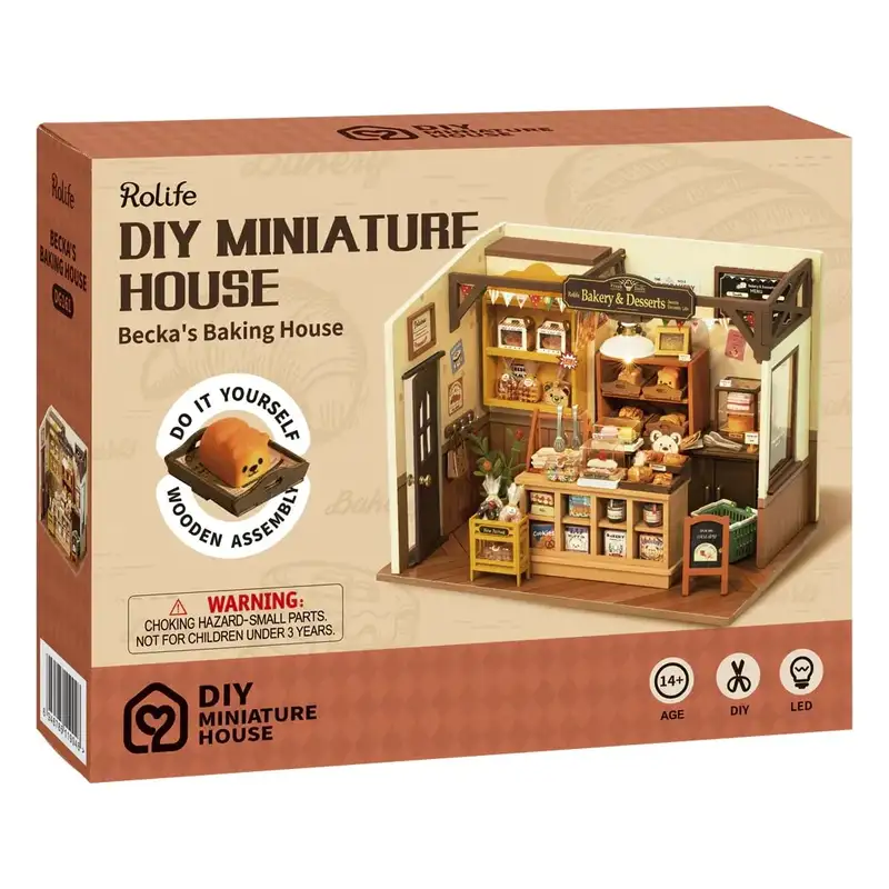 Rolife Diy Dg161 Casa De Reposteria Becka