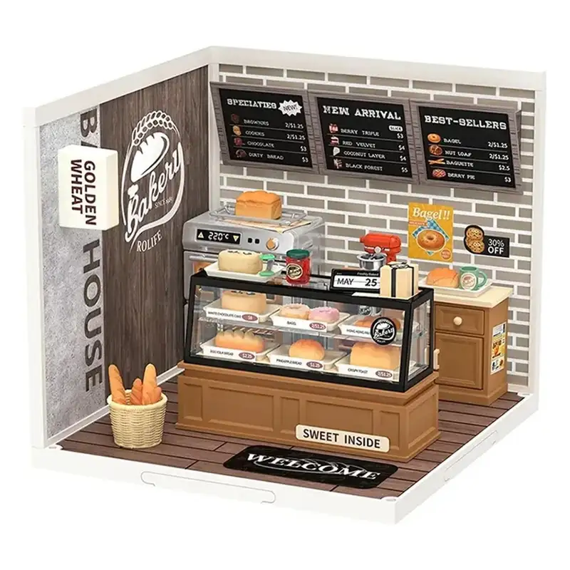 Rolife Diy Dw005B Panaderia Golden Wheat
