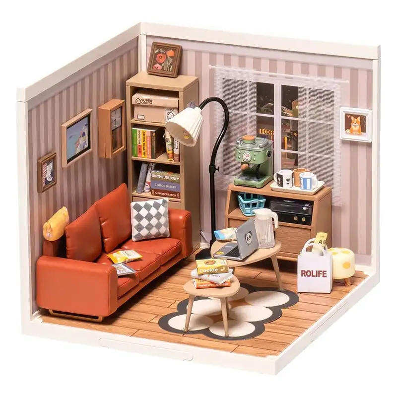 Rolife Diy Dw007 Sala De Estar Acogedora