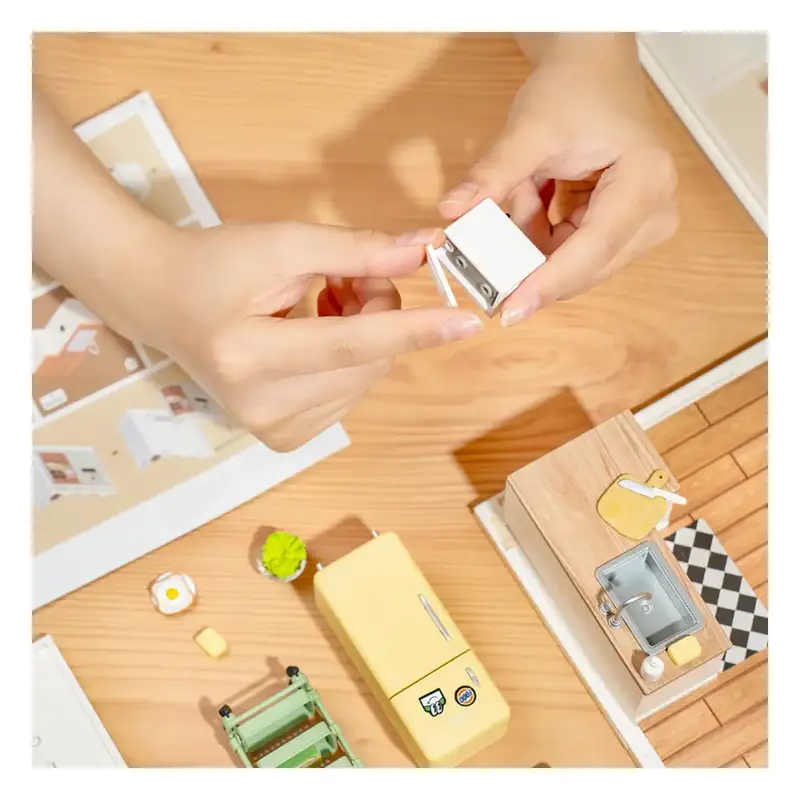 Rolife Diy Dw008 Cocina Happy Meals