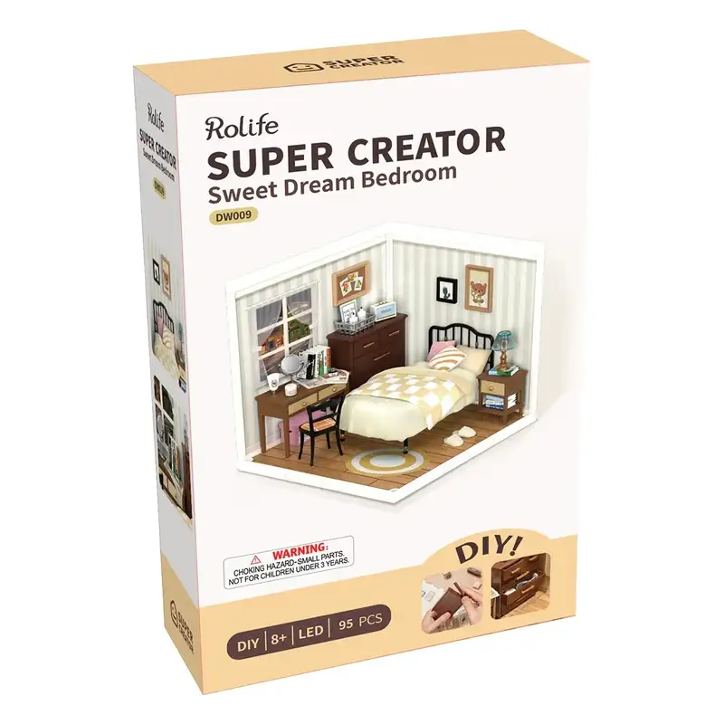 Rolife Diy Dw009 Dormitorio Dulces Suenos