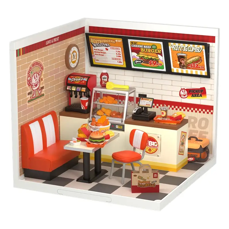 Rolife Diy Dw010 Hamburguesas Yum Yum
