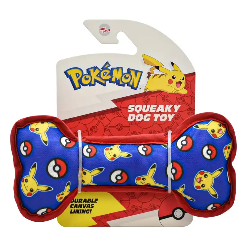 Jazwares Pokémon Jpt1035 Juguete Para Perro En Forma De Hueso Con Sonido 8 Pulgadas