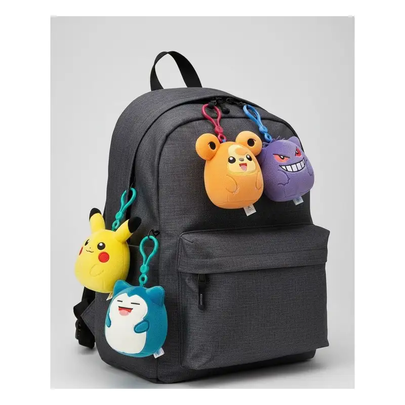 Jazwares Squishmallows Sqpk00445 Peluche Tipo Llavero Pokemon Surtido