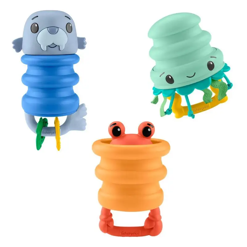Mattel Fisher Price Jhb54 Mordederas Animalitos Del Mar
