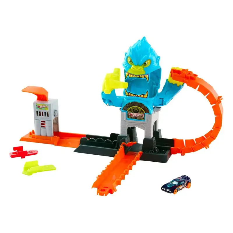 Mattel Hot Wheels Jhl92 Ciudad Taller Del Gorila