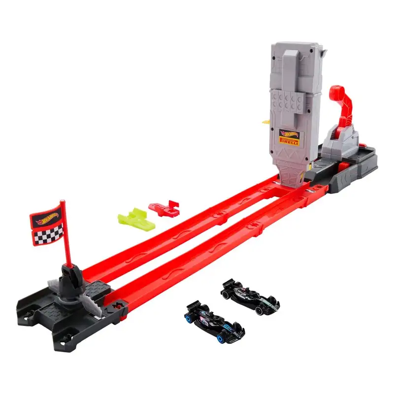Mattel Hot Wheels Jkm88 Racing Pista De Carreras Desafio De Salida