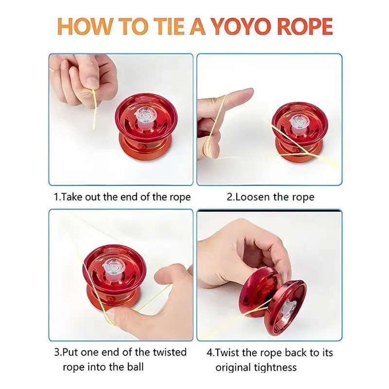Lolo Toys Lolo-011 Yoyo Metalico Con Luces Y Acabado Cromado (4)