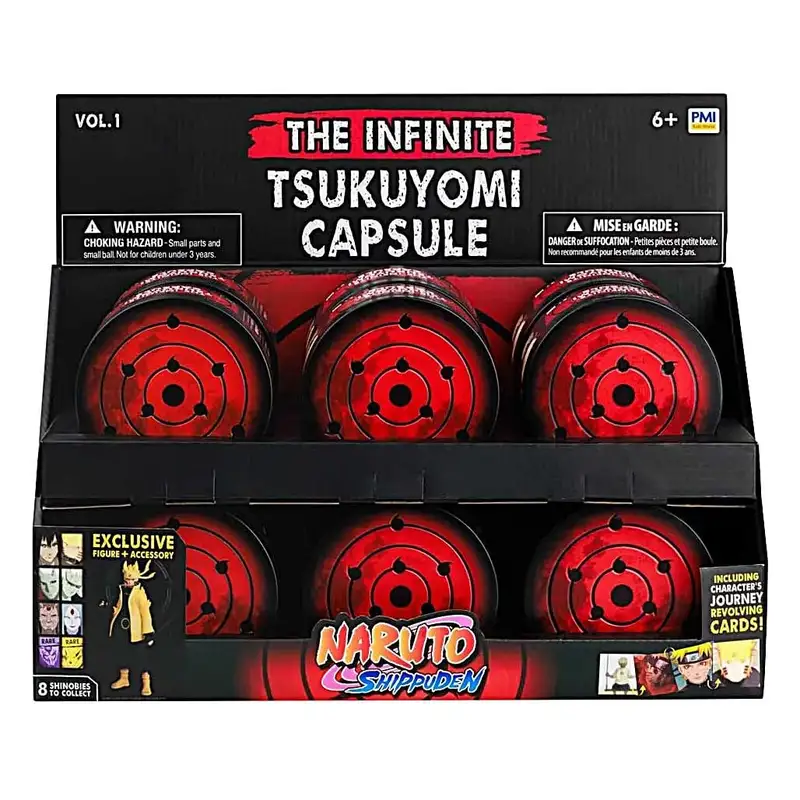 Pmi Kind Word Naruto Nsh3005 Capsulas Infinita Tsukuyomi 16 Piezas (5)