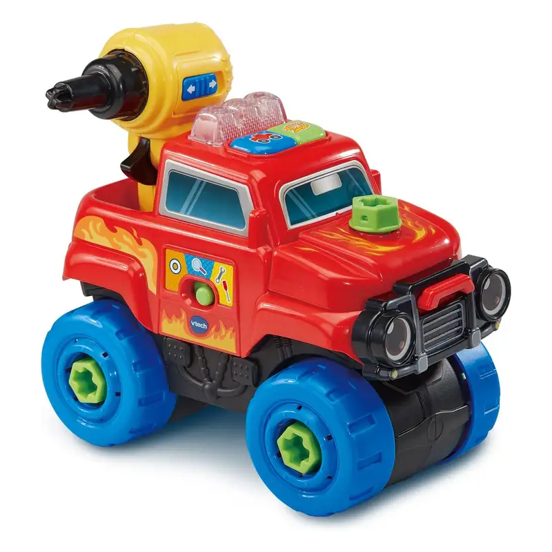 Vtech Baby 80-576322 Monster Truck Arma Y Repara
