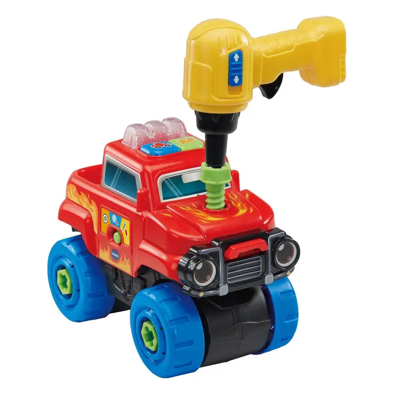 Vtech Baby 80-576322 Monster Truck Arma Y Repara