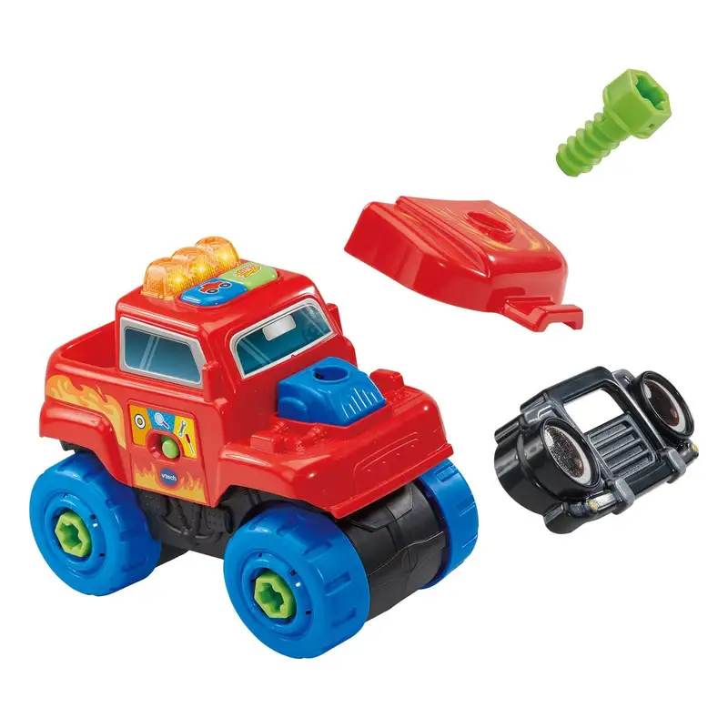 Vtech Baby 80-576322 Monster Truck Arma Y Repara