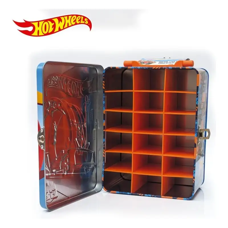 Mattel Hot Wheels Hwcc2-24C Estuche Metalico Para Autos