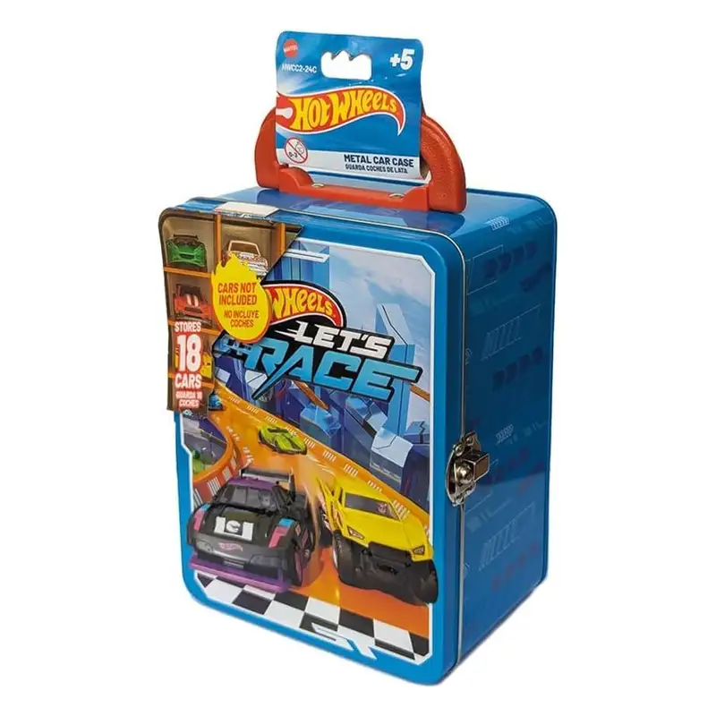 Mattel Hot Wheels Hwcc2-24C Estuche Metalico Para Autos
