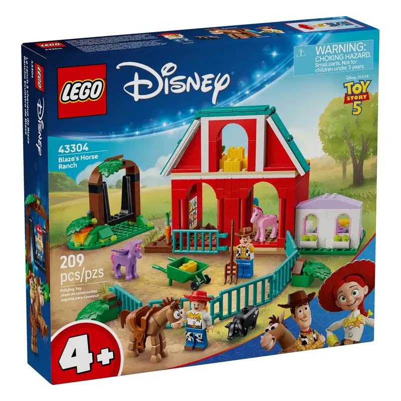 Lego Disney 43304 Rancho Ecuestre De Blaze
