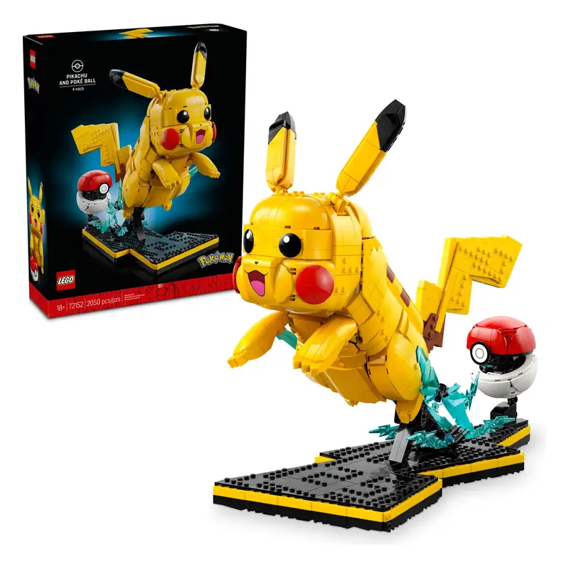 Lego Pokémon 72152 Pikachu Y Poke Ball