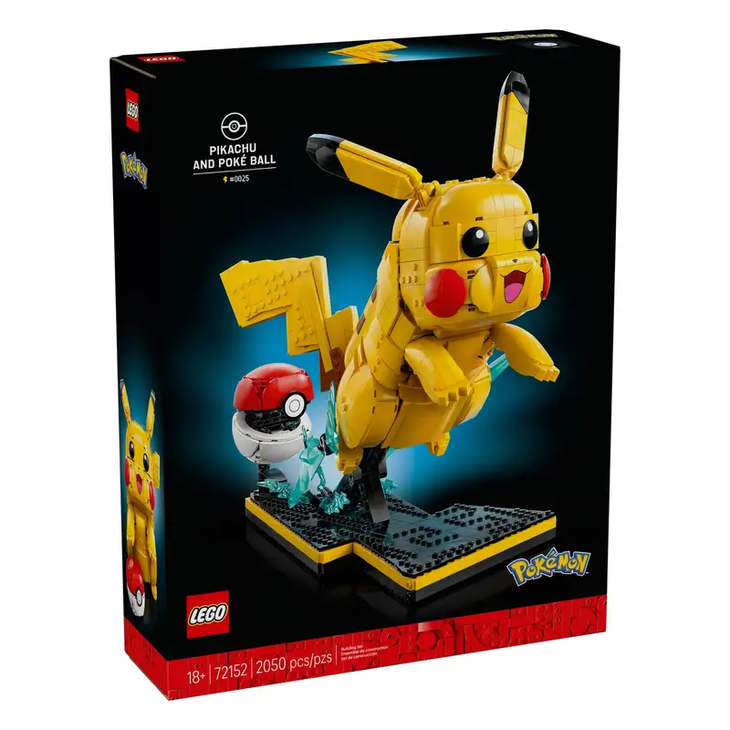 Lego Pokémon 72152 Pikachu Y Poke Ball