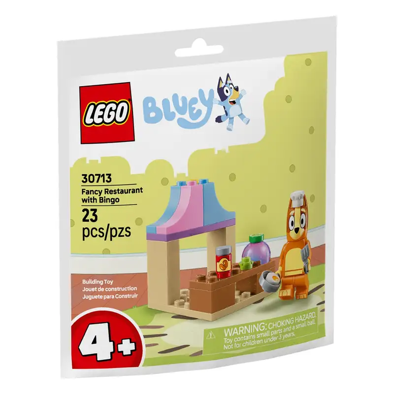 Lego Bluey 30713 Restaurante Elegante Con Bingo