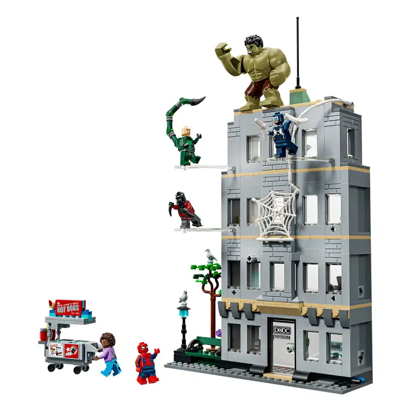 Lego Marvel 76350 Spider-Man Vs Hulk: Choque Epico