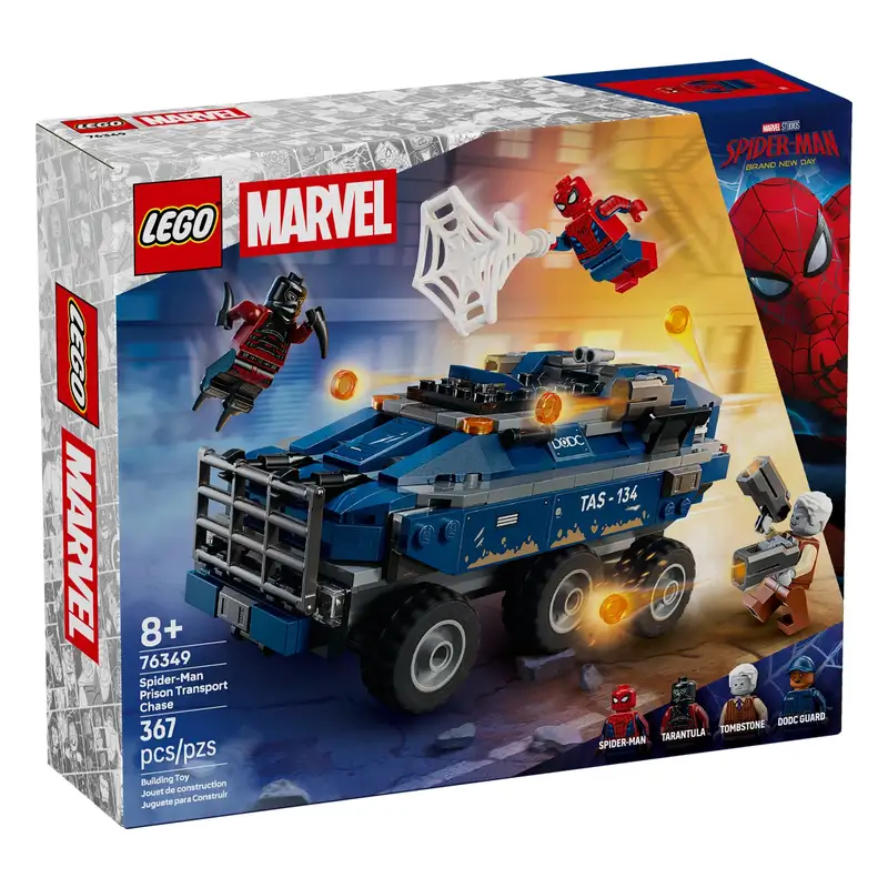 Lego Marvel 76349 Spider-Man: Persecucion Del Furgon Penitenciario