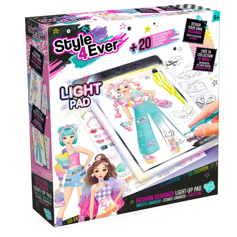 Canal Toys Fashion And Fabric Ofg 320 Pad Luminoso Diseno Fashion Designer