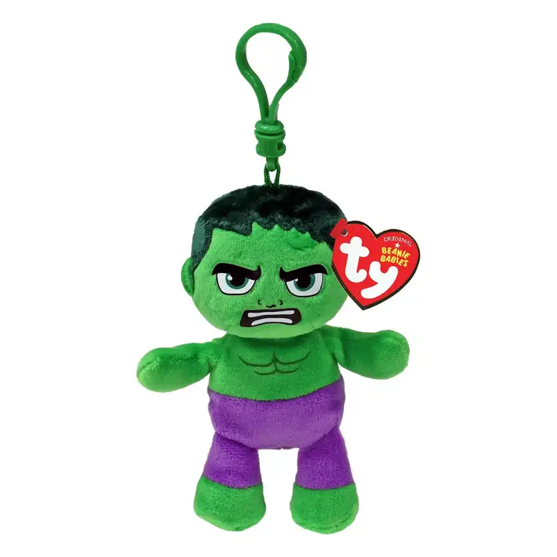Ty Beanies Marvel 34006 Hulk Clip