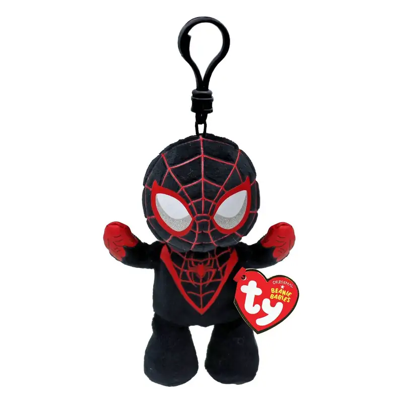 Ty Beanies Marvel 34008 Miles Morales Clip