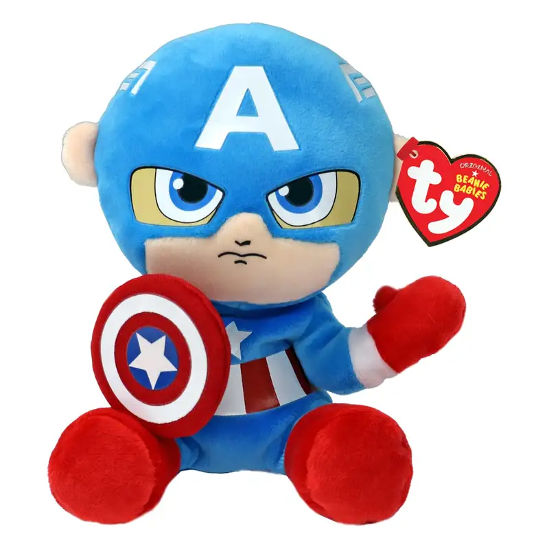 Ty Beanies Marvel 44002 Capitan America Regular