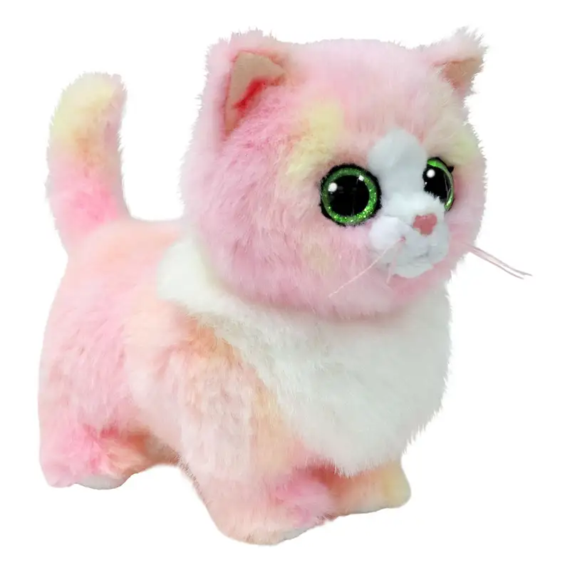 Ty Beanie Boos 37409 Lady Gato Rosa Regular