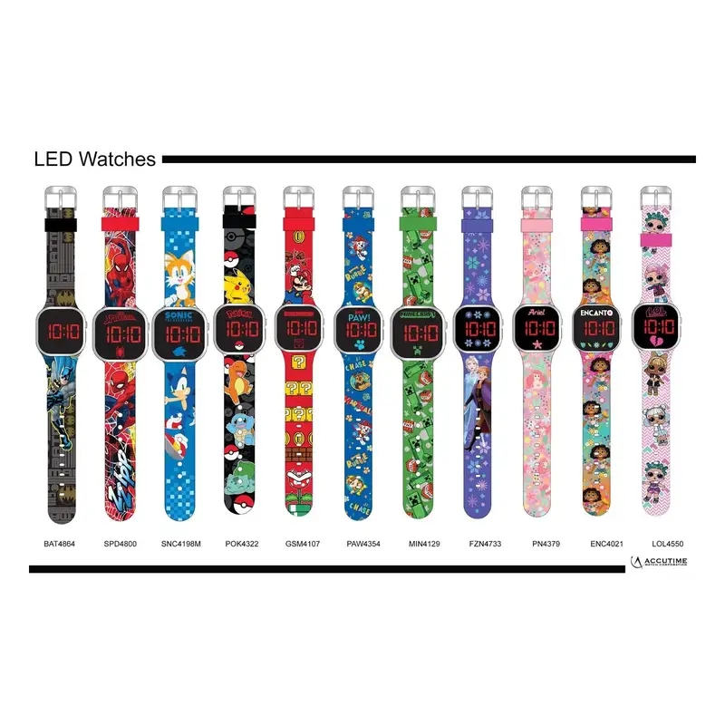 Spin Master Pokémon Pok4402 Reloj Pikachu Led