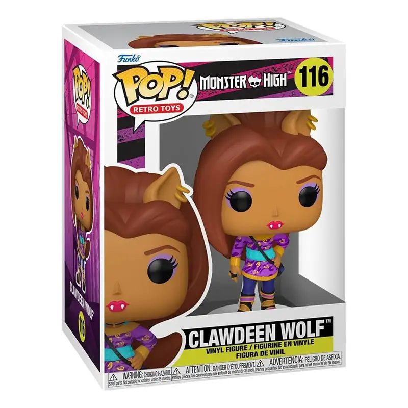 Funko Pop! 67428 Figura Monster High Clawdeen