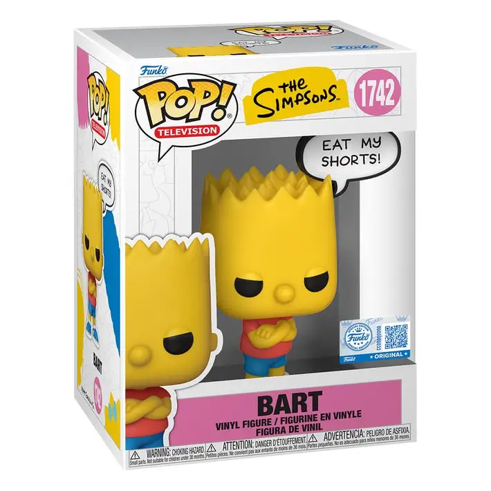 Funko Pop! 87246 Tv Frases De Bart Simpson