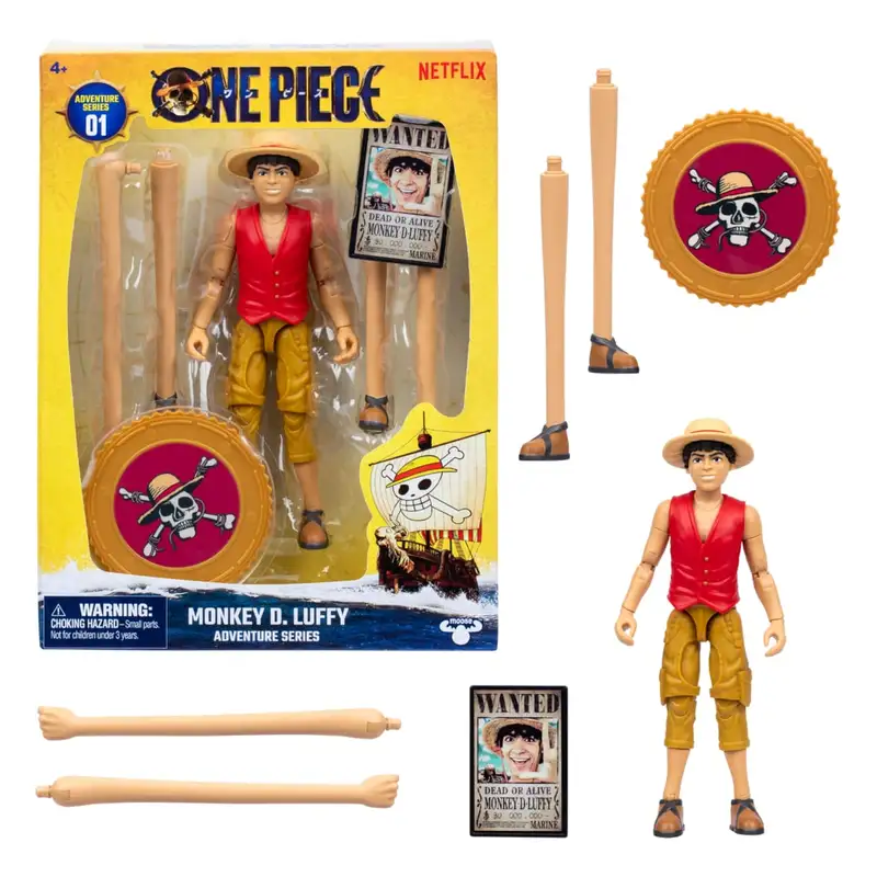 Moose One Piece 63312 Figura De Accion 6 Pulgadas Surtido
